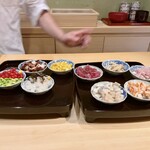 寿司処 しん - 散らしの材料