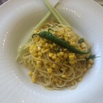 PASTA HOUSE AWkitchen FARM - コーンのペペロンチーノ