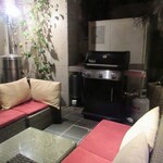 クリムゾン - BBQエリア