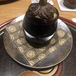 銀座くどう - 賀茂茄子の焚き合わせ