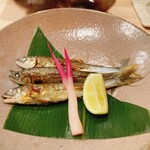 Sushi Kimura - 稚鮎の塩焼き