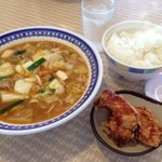 天理スタミナラーメン - H.25.9.29.昼 スタミナ定食B 800円