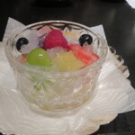 なだ万 - 季節果物コアントローゼリー・夏バージョン