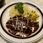 ファミリーレストラン コクリコ - サービスメニュー「ハンバーグ」970円