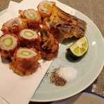 あげは - あすぱらの肉巻き揚げ