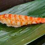 すし処 米泉 - 車エビ