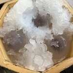 Mochi Sou - 水まん氷（水まんじゅう3個入り）