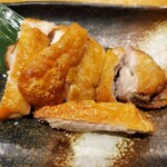 和酒・煮込み らいどん - さつま地鶏もも岩塩焼