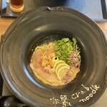 カニ蟹 crab noodle 三宮 - 8月限定 蟹レモンクリームチーズ 1300円