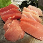 清水港　みなみ  - みなみの鮪3点盛