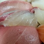 出羽鮨 - どアップ。