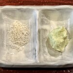 麟 - ゲランどの塩と伊豆の山葵
