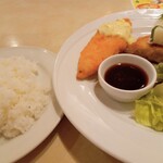 Ko Kosu - おろしチキン＆白身魚フライ