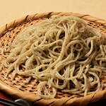 Soba Takeyama - 当店の蕎麦は独特の舌触りと風味が特徴です。