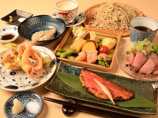 Soba Takeyama - おひとり様よりOK！蕎麦コース