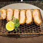 とんかつ マンジェ - 黒豚②