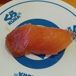 無添くら寿司 - 熟成漬け大ばちまぐろ １貫 (税込)115円 (2023.08.31)