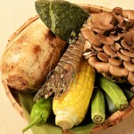 Soba Takeyama - 新鮮な食材を使用しております。