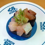 無添くら寿司 - 海鮮軍艦 (税込)115円 (2023.08.31)