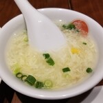 銀座 天龍 - スープ。