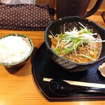 Mame deppou - 冷し担々麺とライス