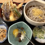 寿司&そば処 憩 - 天丼セット