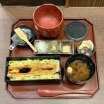 日本橋 玉ゐ - ランチあなご一本めそ箱めし ¥1,300