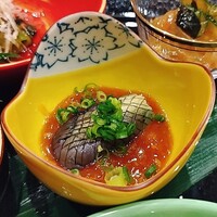 京都 鮨 もと樹 - 麻婆茄子
