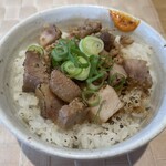 自家製麺 のぼる - チャーシュー丼(小) 250円