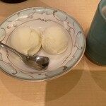 永坂更科 布屋太兵衛 札幌大丸店 - ゆずシャーベット