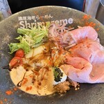 濃厚海老らーめん Shrimpreme - 