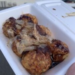 ファーストフード パクパク - 料理写真:たこ焼き　¥100