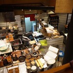 Ajigekijou Chika - 2階から見下ろす厨房
