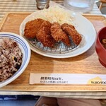 かつ満 - ヒレカツ定食(1,540円)