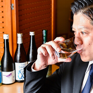 日本酒のソムリエ「利酒師」。料理とのペアリングのご提案も