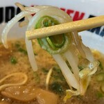 イップウドウラーメンエクスプレス - 野菜リフト