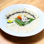 Specialty! Cut it thick! ! *A variety of great value food comparison dishes (Aged Tessa & Noto Fugu Tataki)