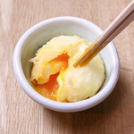 〈Top 3 in order rate〉 Soft-boiled egg tempura