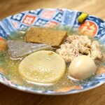 Contains Okinawa soki! 5 types of oden tenko platter
