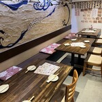 肉ト酒 八丁堀酒場 てっつい - 最大16名様までご利用いただけるオープン席