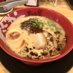 ラーメン まこと屋 - 煮玉子牛じゃん
