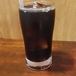 キッチン ブルー グローブ - アイスコーヒーのアップ