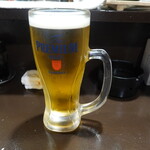 立ち飲みとおる - 生ビール(420円)