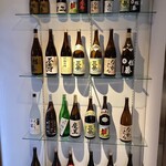 肉ト酒 八丁堀酒場 てっつい - 銘柄焼酎です。ショットで提供致します。