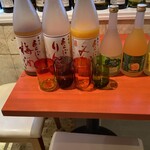 肉ト酒 八丁堀酒場 てっつい - 荒越しシリーズと、和リキュールです。オススメはロックかソーダ割りで！！