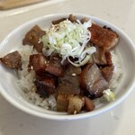 アディクトン - ミニチャーシュー丼 350円