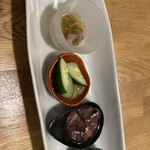 ひたち野いしざき - タコワサ　梅水晶　ホタルイカ沖漬け