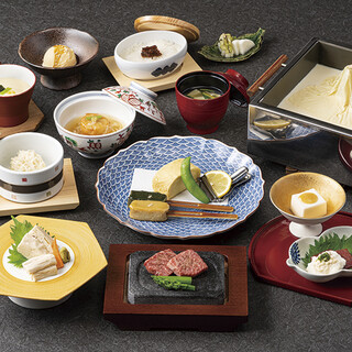 Seasonal kaiseki courses ◆We also have plans where you can enjoy our signature "yuba experience"