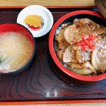 旭川ラーメンこぐまグループ - 「豚丼」850円