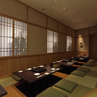 20~24名様はお座敷を貸し切りでご宴会いただけます。